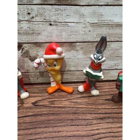 Vintage‎ 1997 Warner Brothers Looney Tunes Christmas Tree Light Covers HD42 - Picture 3 of 9